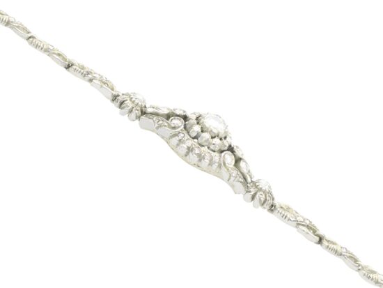 Vintage Diamond Bracelet Front View