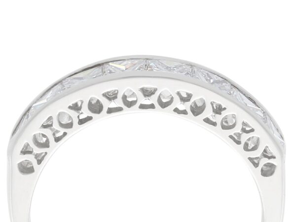 Platinum Eternity Band close up