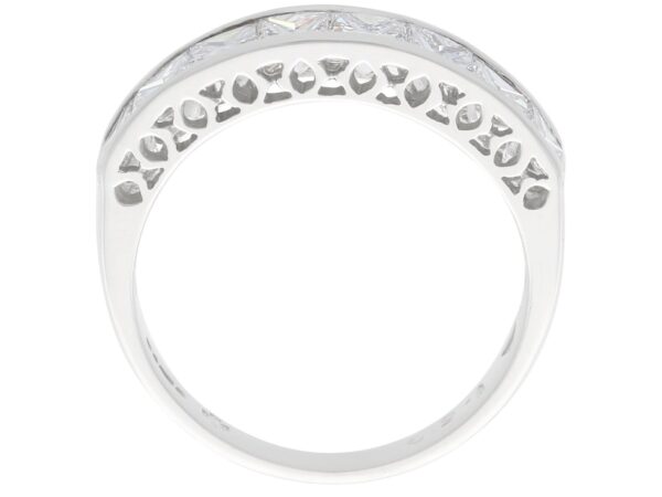Platinum half Eternity Band