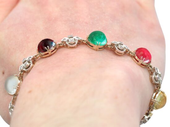 Victorian Bracelet Worn Close-Up