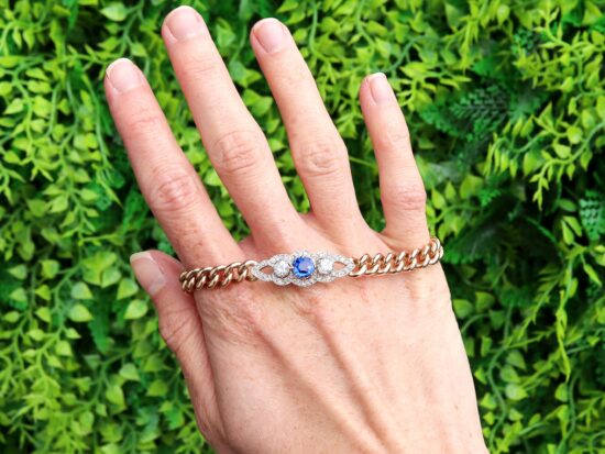Sapphire Bracelet Outside