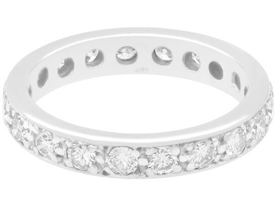1970s diamond Eternity Ring