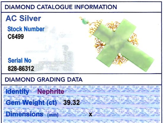Independent Gemstone Grading Card Image