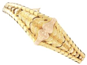 Antique Hunt Roskell Yellow Gold Bracelet
