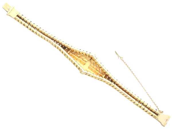 Yellow Gold Bracelet Reverse Back