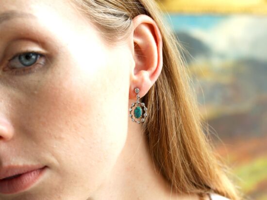 Antique Opal Earrings