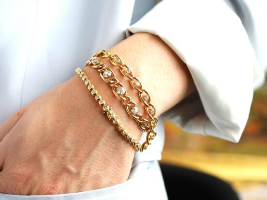 1890s Gold Bracelet On hand
