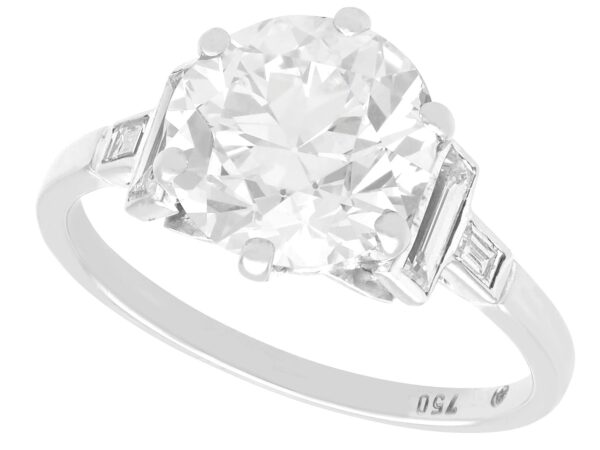 1930s diamond solitaire ring