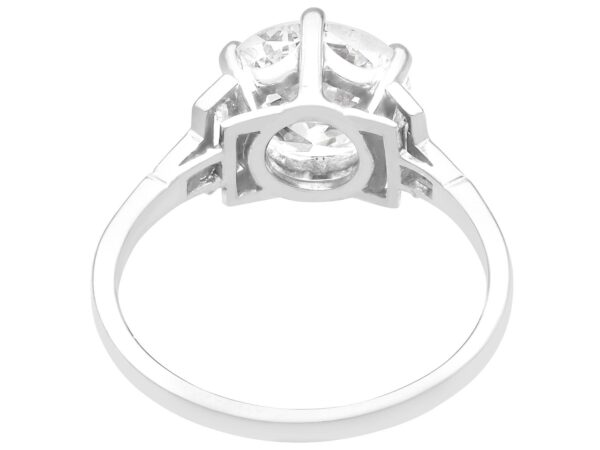diamond solitaire ring from 1930s