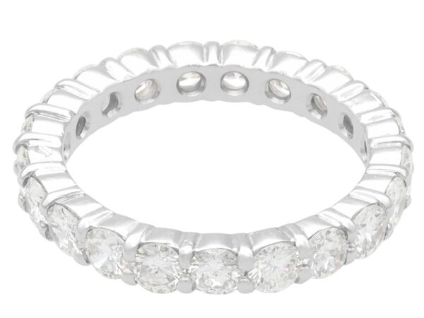 1950s 18ct White Gold Eternity Ring