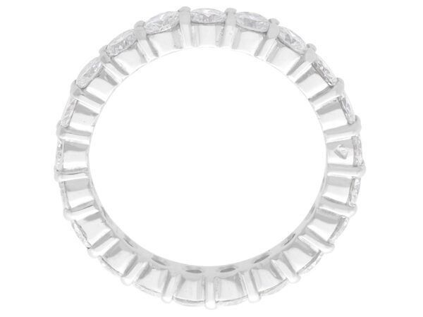 1950s 18ct White Gold Eternity Ring