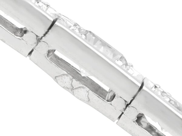 Platinum Bracelet Clasp Closed