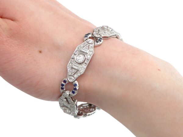 Antique Art Deco Wrist Bracelet View