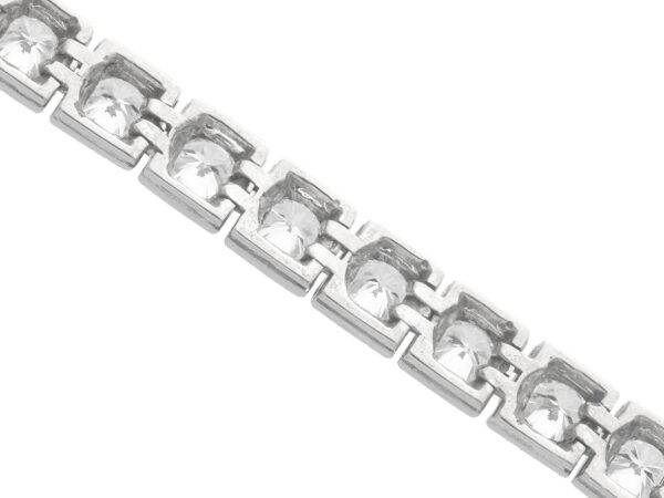 White Gold Bracelet Reverse Back View