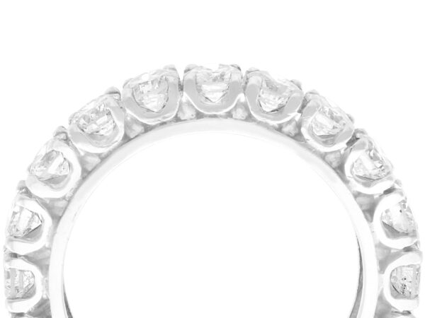 1950's Diamond Eternity Ring in white gold