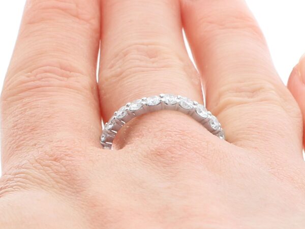Eternity Ring Size O on finger