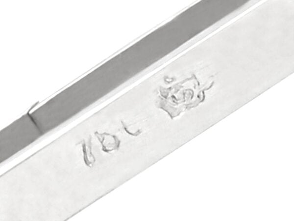 pearl and diamond cufflinks hallmarks