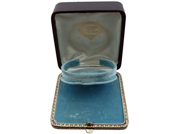 Antique Pearl Diamond Bangle Box