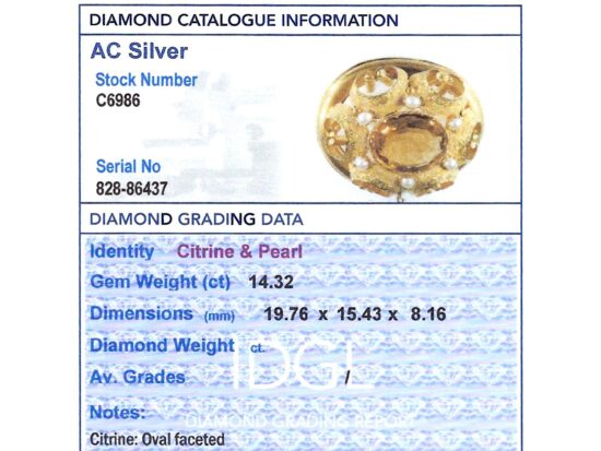 Independent Gemstone Grading Card Image