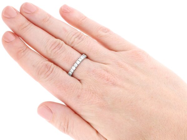 3 Carat Diamond Eternity Band on hand