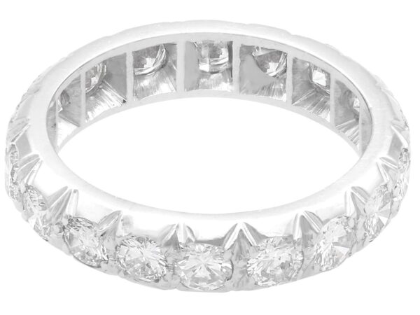 Platinum and Diamond Eternity Ring UK