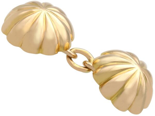 edwardian gold cufflinks