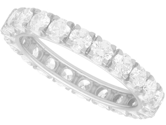 Full Diamond Eternity Band Platinum