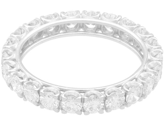 Full Diamond Eternity Band Platinum