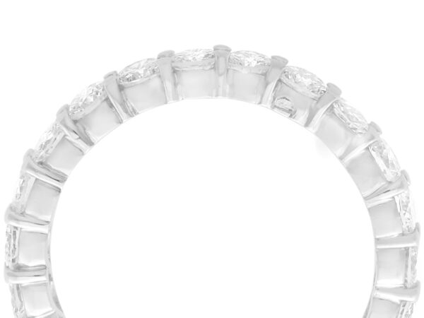 French Diamond Eternity Ring close up