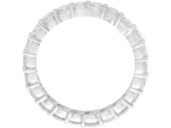 French Diamond Eternity Ring in white gold