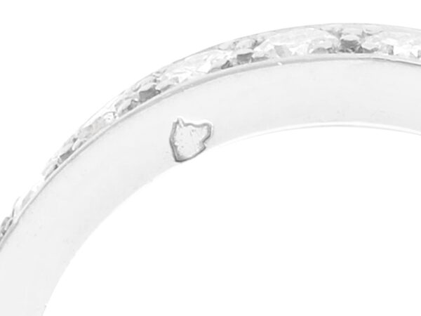 Eternity Ring with 24 Diamonds hallmark