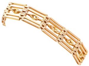 Antique Gold Gate Bracelet