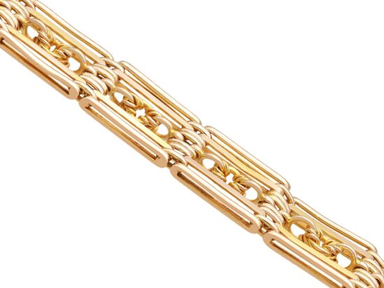 Gold Bracelet Reverse View