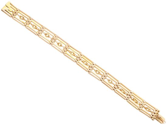 Full Length Gold Gate Bracelet