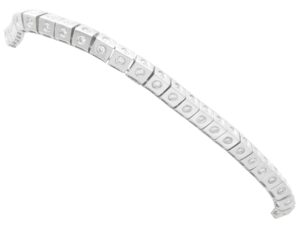 Vintage Diamond White Gold Bracelet