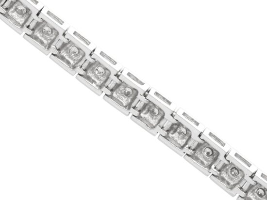 Vintage Diamond Bracelet Reverse