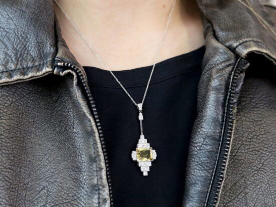 Antique Pendant Chain Styling Shot
