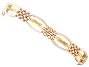 Antique Gold Gate Bracelet