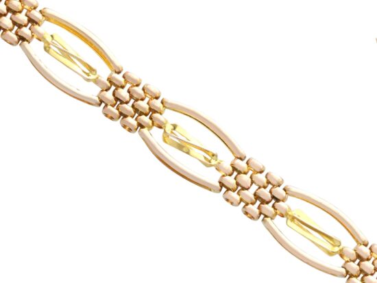 Twisted Panel Bracelet Detail