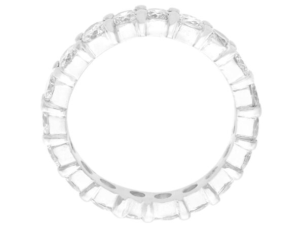 Vintage Diamond Claw Set Full Eternity Ring