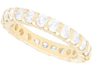 Diamond Eternity Ring Size H 1/2