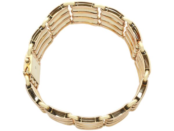 Art Deco Style Gold Bracelet