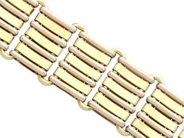 Gold Bracelet Reverse Back View