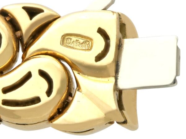 Vintage Bracelet Clasp Close-Up