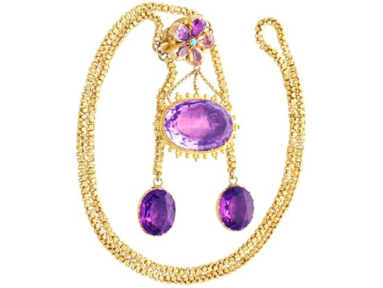 Victorian Drop Necklace Product Shot