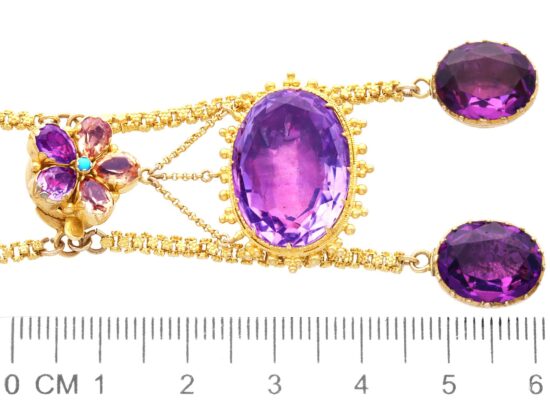 Measurement For Amethyst Necklace