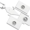 reverse of Mother of Pearl Necklace Art Deco Style