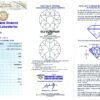 grading report card for mother of pearl diamond grading certificate
