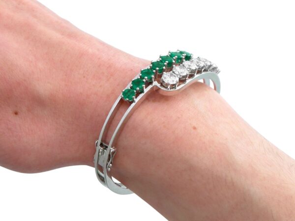 Vintage White Gold Wrist Close-Up