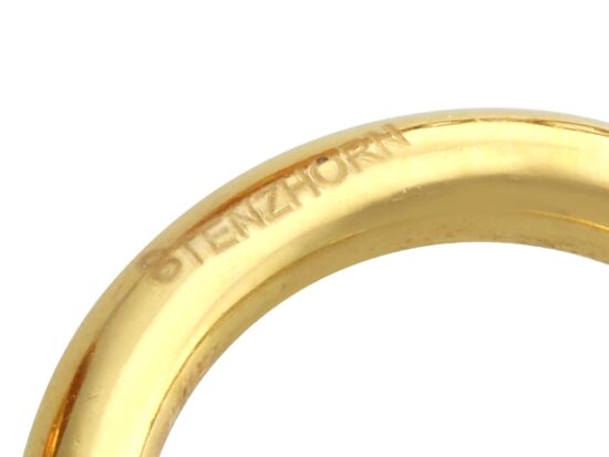 Stenzhorn Clasp Hallmark Detail Shot